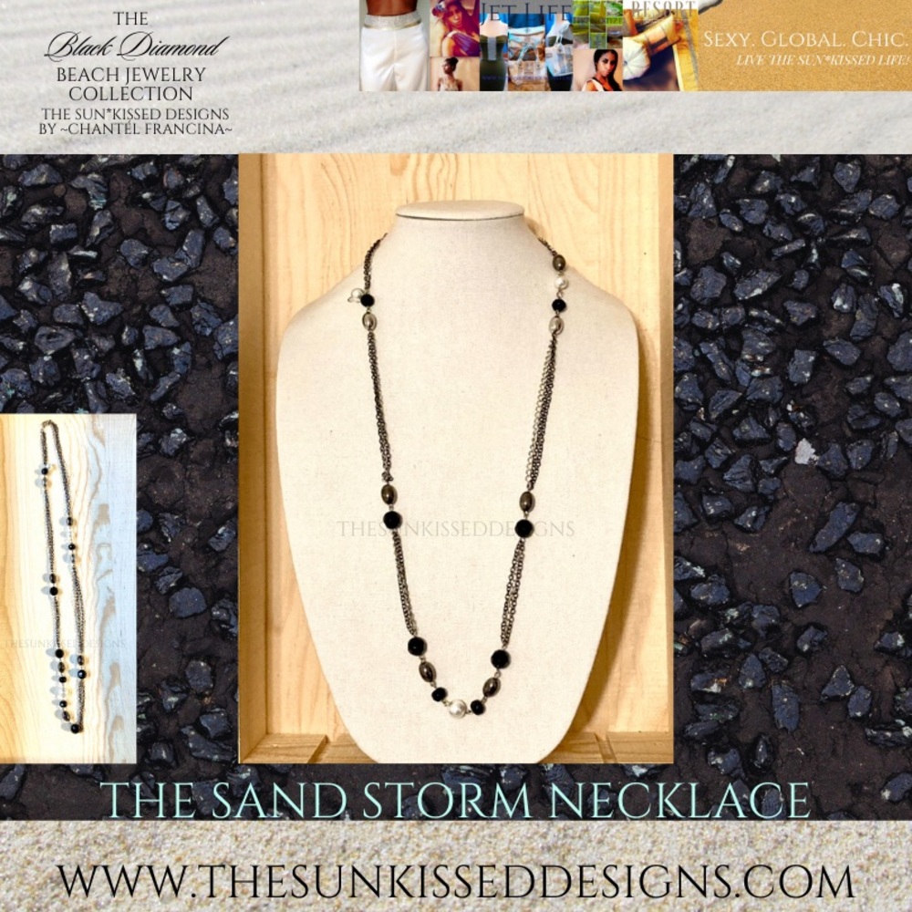 The Sand Storm Necklace By The Sun*Kissed Designs By ~Chantél Francina~